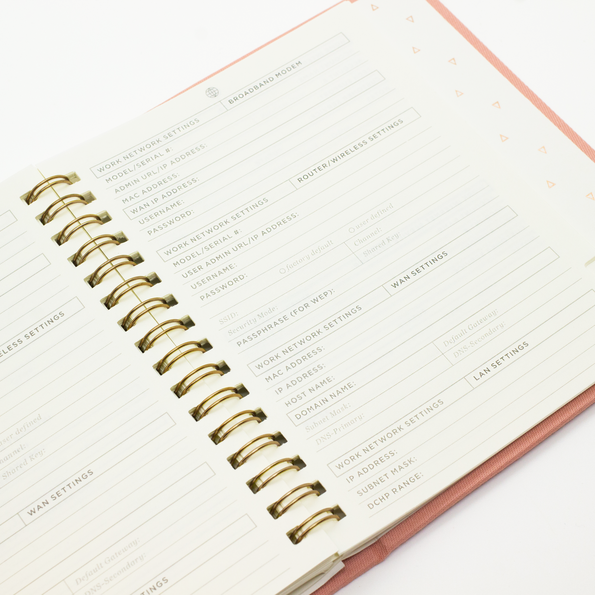 Hadron Epoch Design Studio - Wholesale Journal/Diary - WTF Password Book (2 Colors Available)5