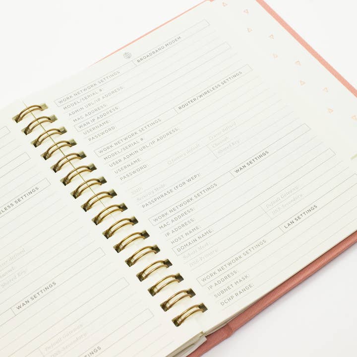 Hadron Epoch Design Studio - Wholesale Journal/Diary - WTF Password Book (2 Colors Available)5