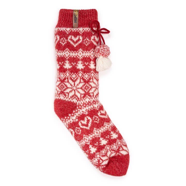 Muk Luks Women's Luxe Tall Cottage Socks for wholesale by Muk Luks