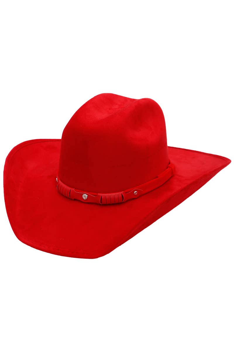 Cap Zone – Engroshandel Cowboyhat - Dame – Falsk nubuck ruskind cutter cowboyhat39