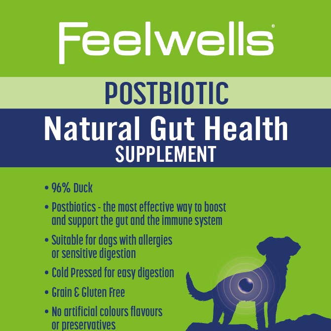 Feelwells Postbiotic Natural Gut Health Supplement 150g for wholesale by Feelwells