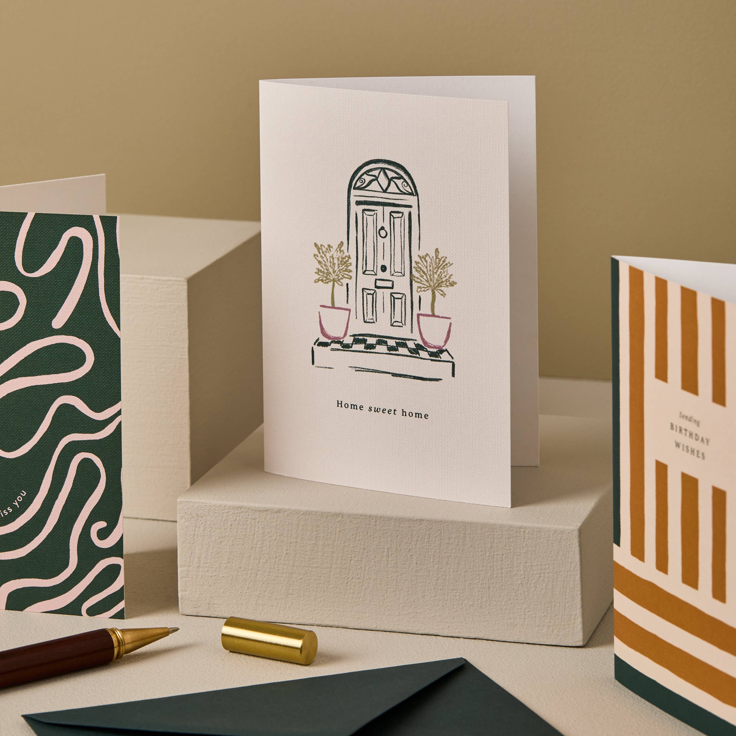 Ink & Bloom - Wholesale Housewarmingkaartje - Housewarming Schetskaart | Nieuwe Woning Kaart | Stijlvolle Woning Kaart4