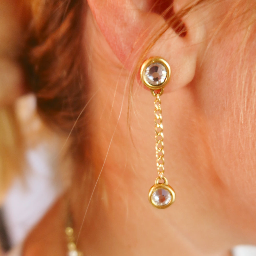 Anna Wink Jewelry - Wholesale Dangle Earrings - Rosie Earrings Gold0