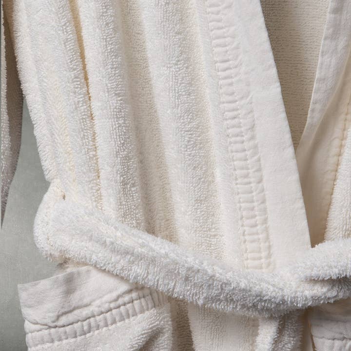 UNOCASADESIGN – Großhandel Bademantel – Unisex – Stone-Washed Baumwoll-Kimono-Bademantel aus Leinen3