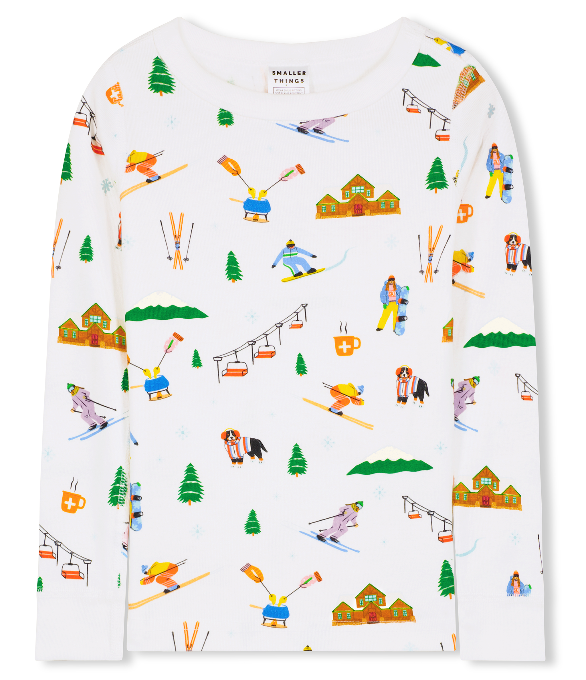 SMALLER THINGS - Vente Haut et bas de pyjama – enfant - Bonne nuit, Après Ski ⛷️3