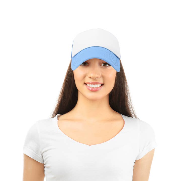 Dalix - Venta al por mayor Gorra trucker - Unisex - DALIX Trucker - Gorra de dos tonos con correa ajustable52