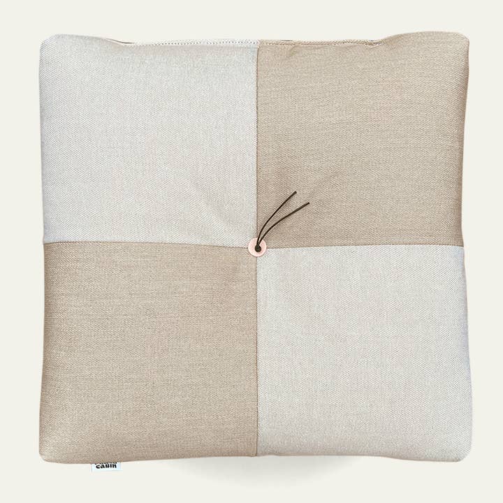 Froebel Kwadrant Kussen - Kalksteen Krijt voor wholesale door Peace Cabin