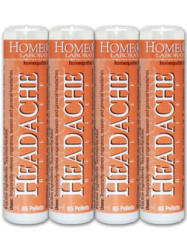 Headache Relief-4 pack for wholesale by HomeoCare