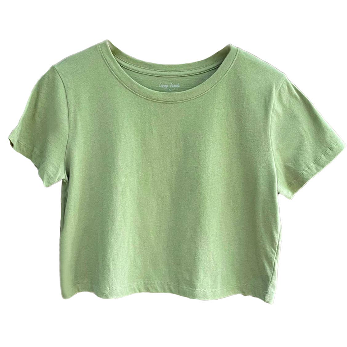 LOVING PEOPLE - Wholesale T-shirt – women's - Premium Cotton Crop Tops (New Colors!)42