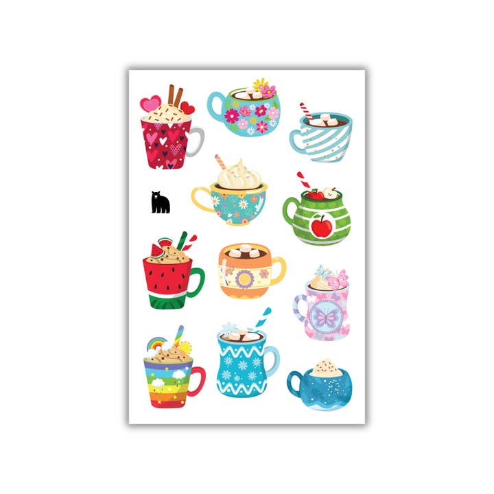 Season of Mugs for wholesale by Four Bears Sticker Club