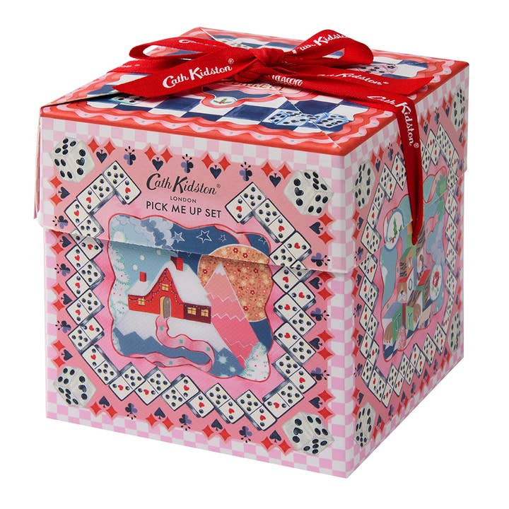 Maison Royal Garden - Wholesale Gift Box - Cath Kidston Christmas Journey body gift set and two dice3