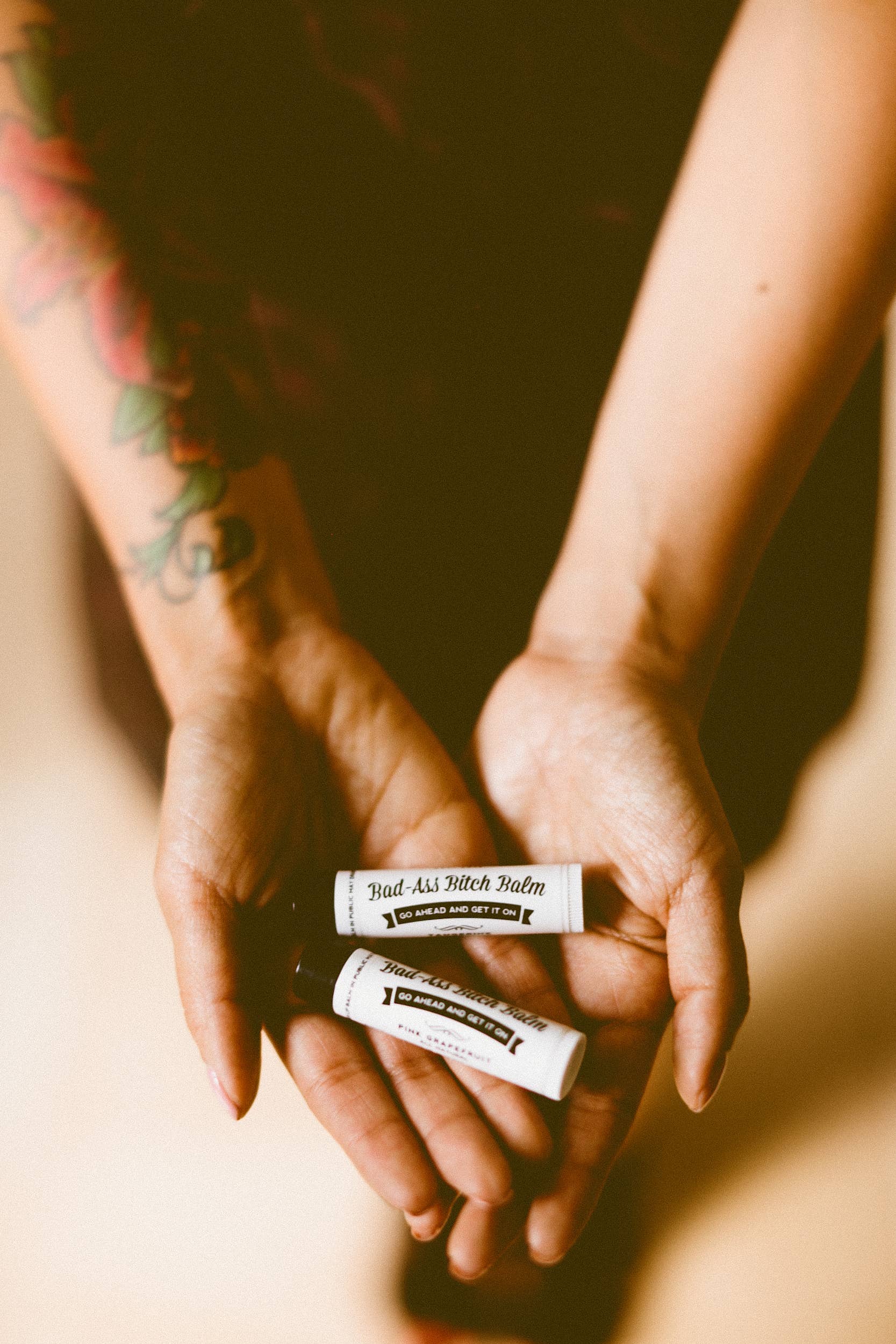 Ms. Betty's Original - Wholesale Lip Balm - Bad-Ass Bitch Balm - All Natural & Organic Lip Balm (12pk)2