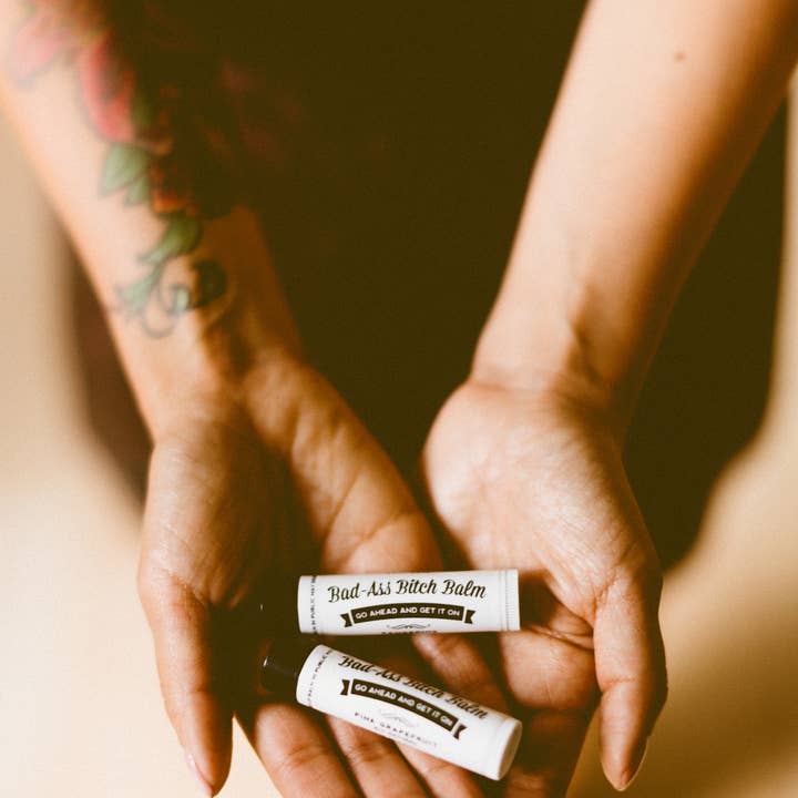 Ms. Betty's Original - Wholesale Lip Balm - Bad-Ass Bitch Balm - All Natural & Organic Lip Balm (12pk)2