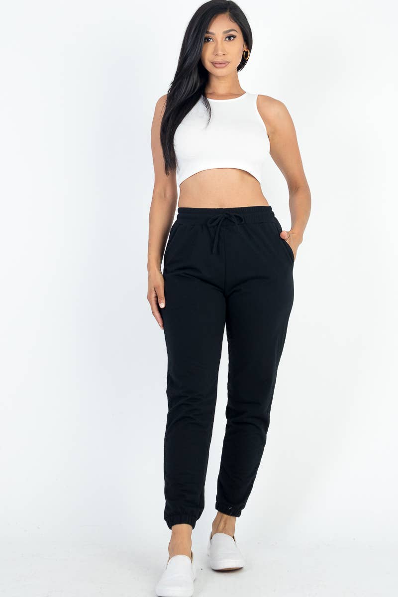 CAPELLA APPAREL - Vente Pantalon d'intérieur/de jogging – femme - Pantalon de jogger en éponge9