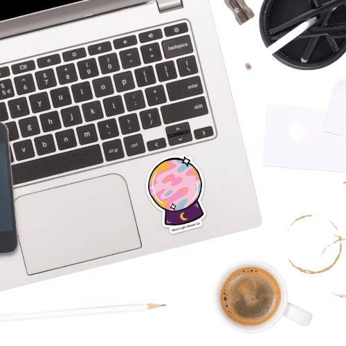 Moon Light Sticker Co - Wholesale Sticker - Crystal Ball Sticker1