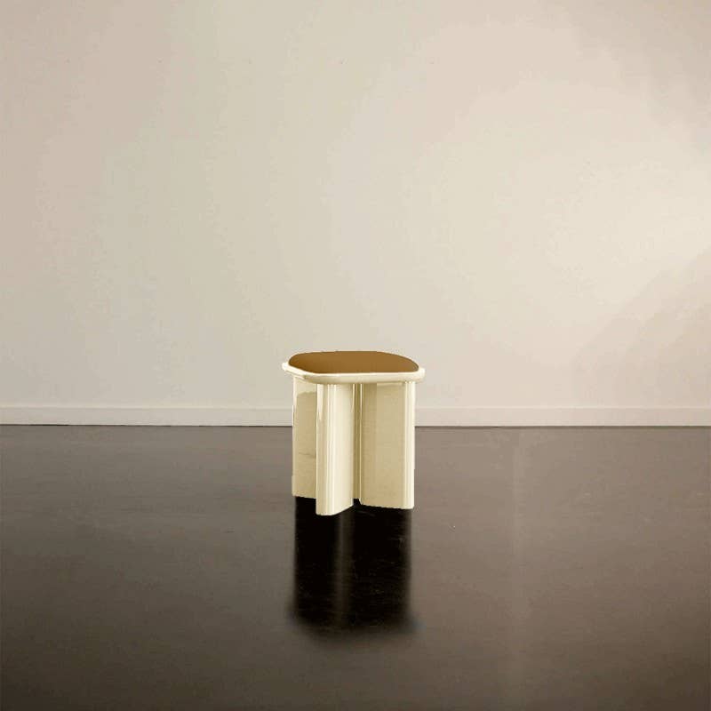 Gabrielle Paris - Mobilier - Venta al por mayor Puf - Puf de madera lacada LAZARE7