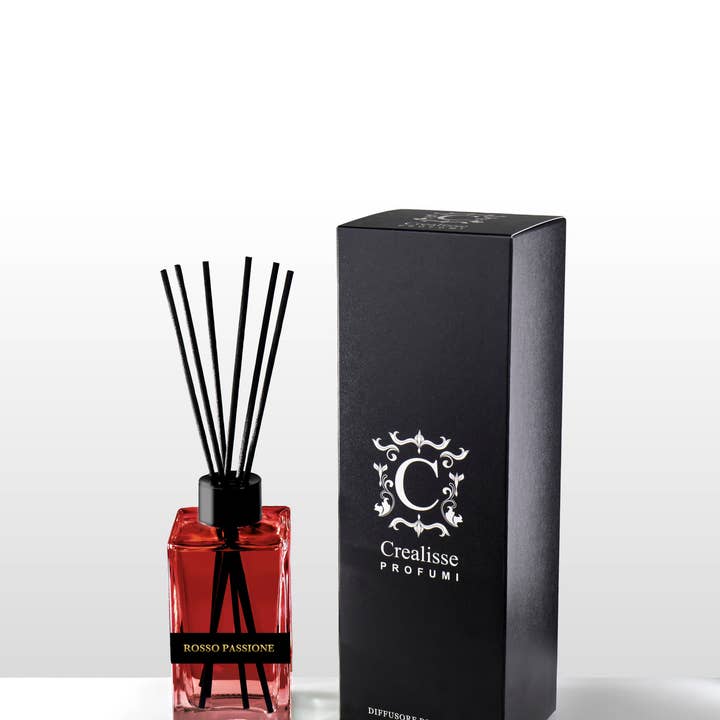 Profumo per ambiente Rosso Passione - Cubo per la vendita all'ingrosso da parte di Crealisse Profumi