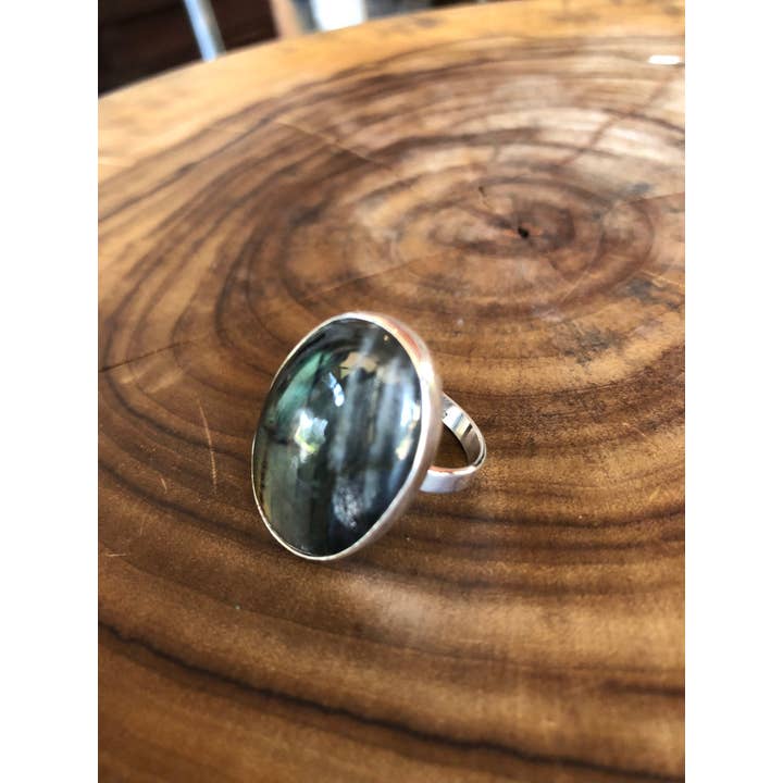 Kultcha Collective - Wholesale Single stone/solitaire ring - Labradorite Ring5