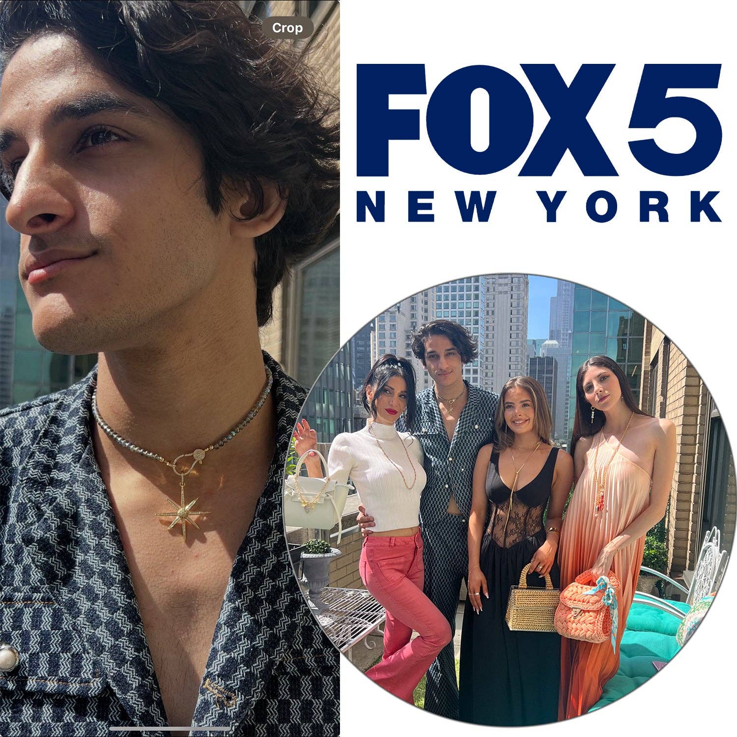 Love, Lisa – wholesale Pärlband/Pärlhalsband – Harper Crystal Clasp Halsband11