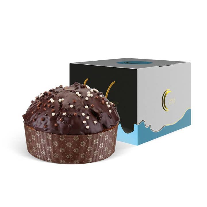 Orange Moon - Wholesale Chocolate Covered Sweets - Three Chocolates Panettone