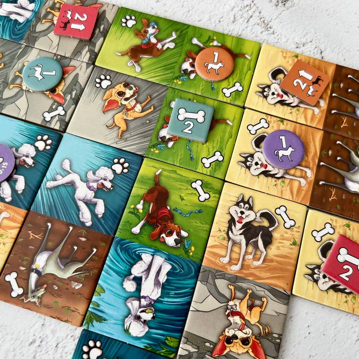 Fireside Games – Jogo de tabuleiro por atacado – Zoomies - Jogo de Tabuleiro Estratégico com Tema de Cachorros3