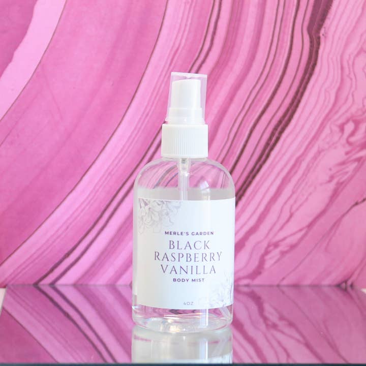 Merle's Garden - Wholesale Face & Body Mist/Water - Black Raspberry Vanilla Body Mist