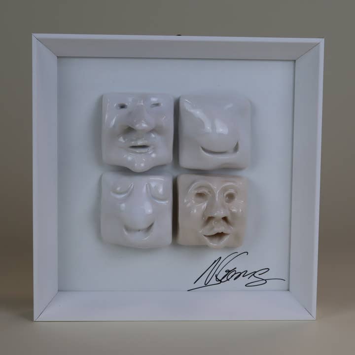 Quadros de Cerâmica Artesanal "4 Faces" por atacado de Atelier nelson gomes