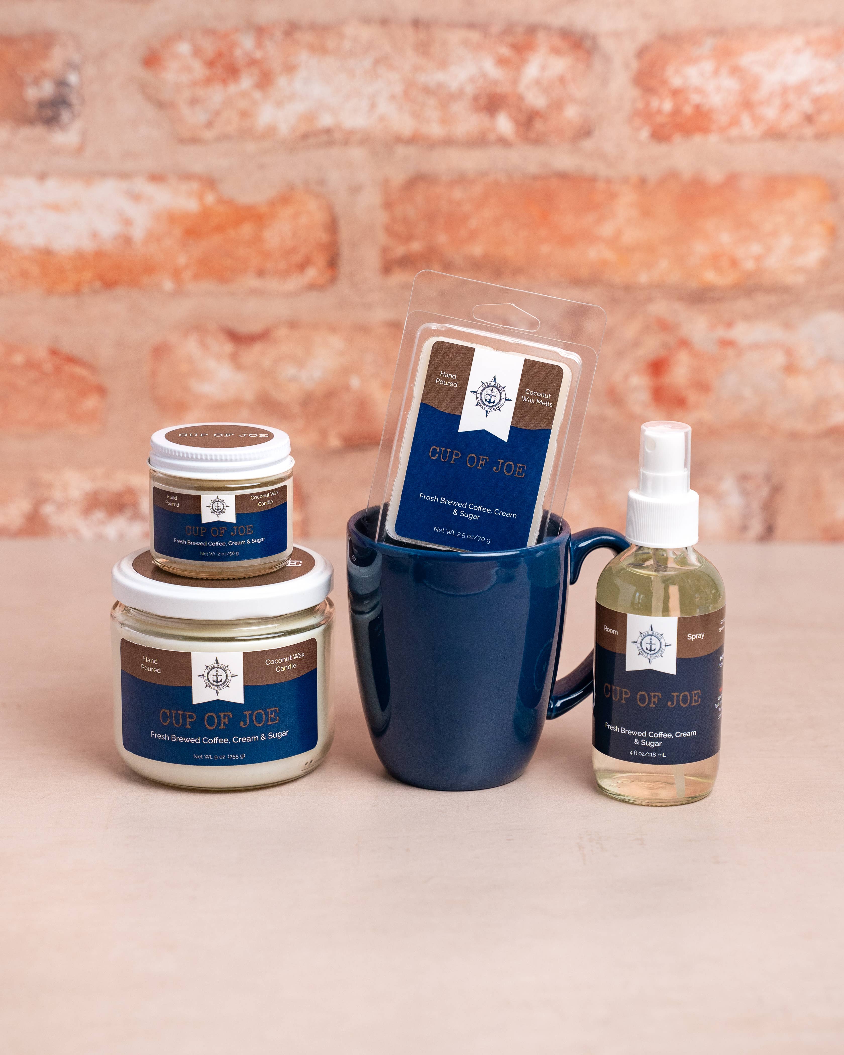 Fair Winds Candle Company - Wholesale Jar/Filled Candle - CUP OF JOE mini candle1