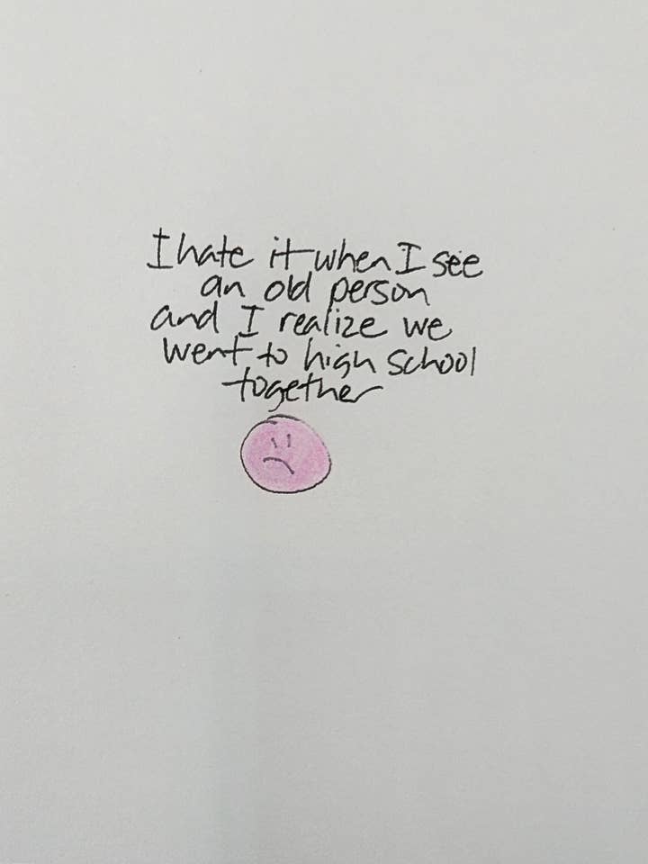 Odio cuando veo a una persona mayor... para venta al por mayor de Edie's Cards