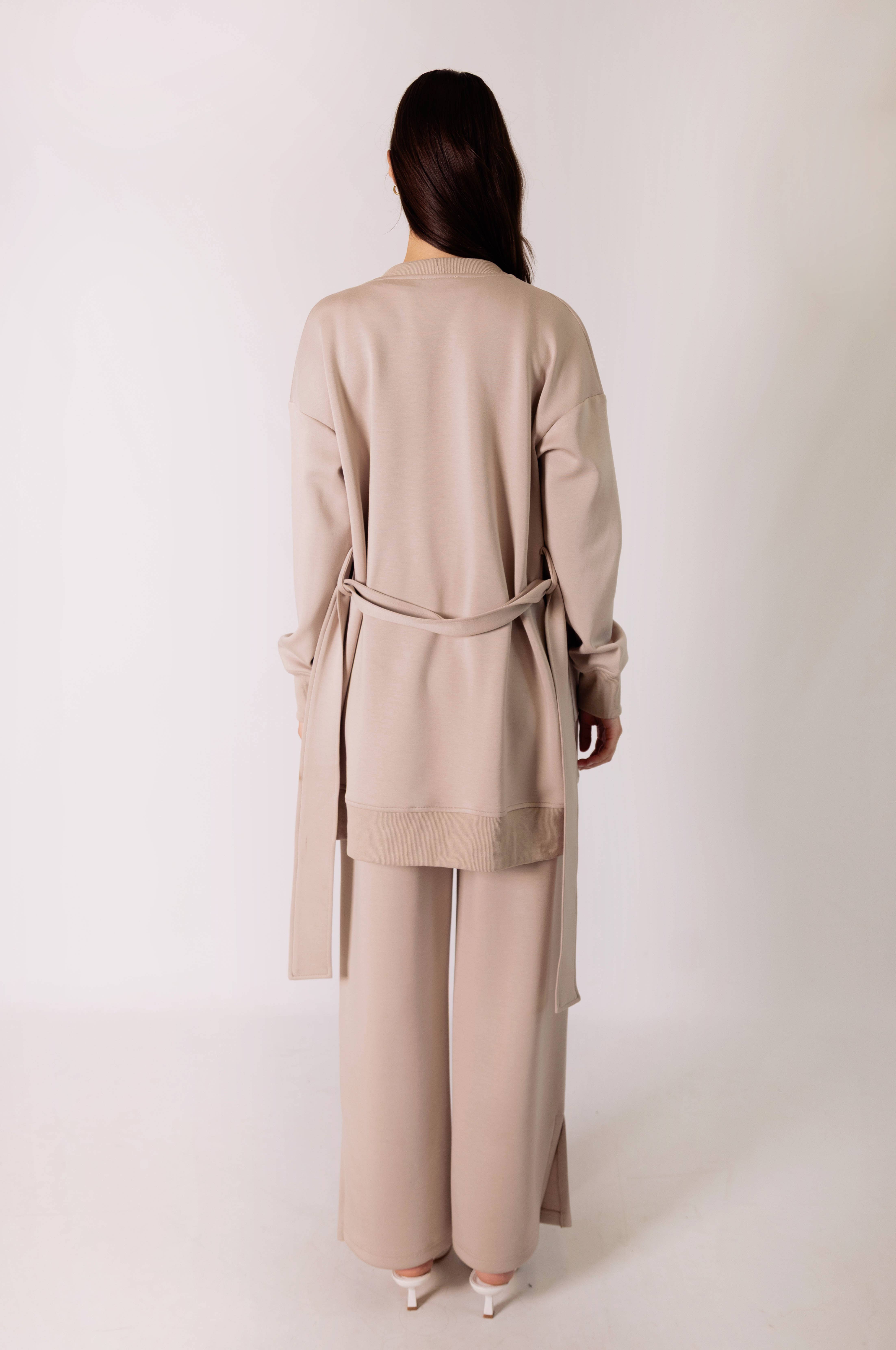 P. CILL - Wholesale Robe - Women's - P. CILL Butter Modal Ribbed Contrast Robe45