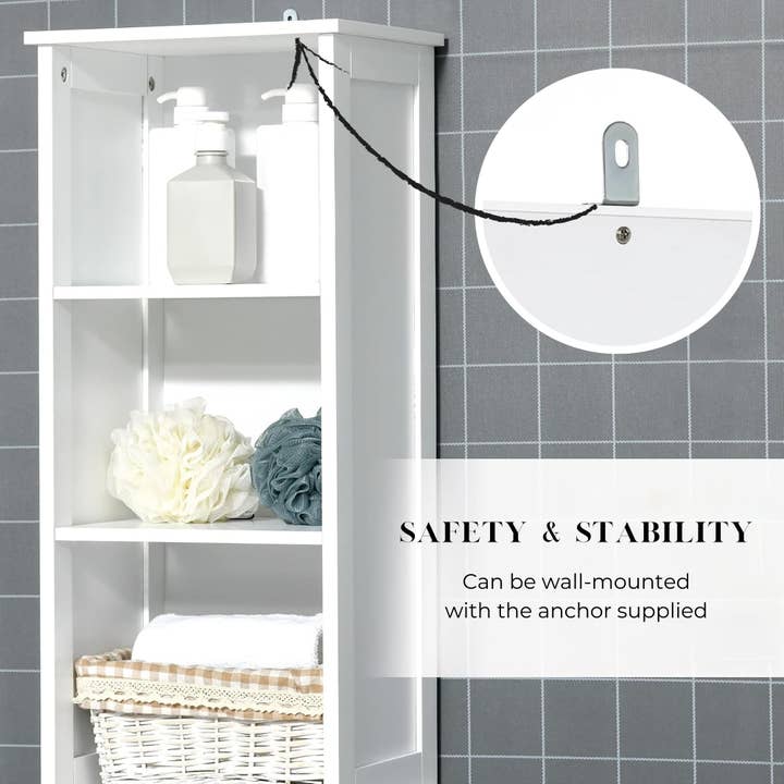 Tall White Storage Cabinet – Miami for wholesale on Faire3