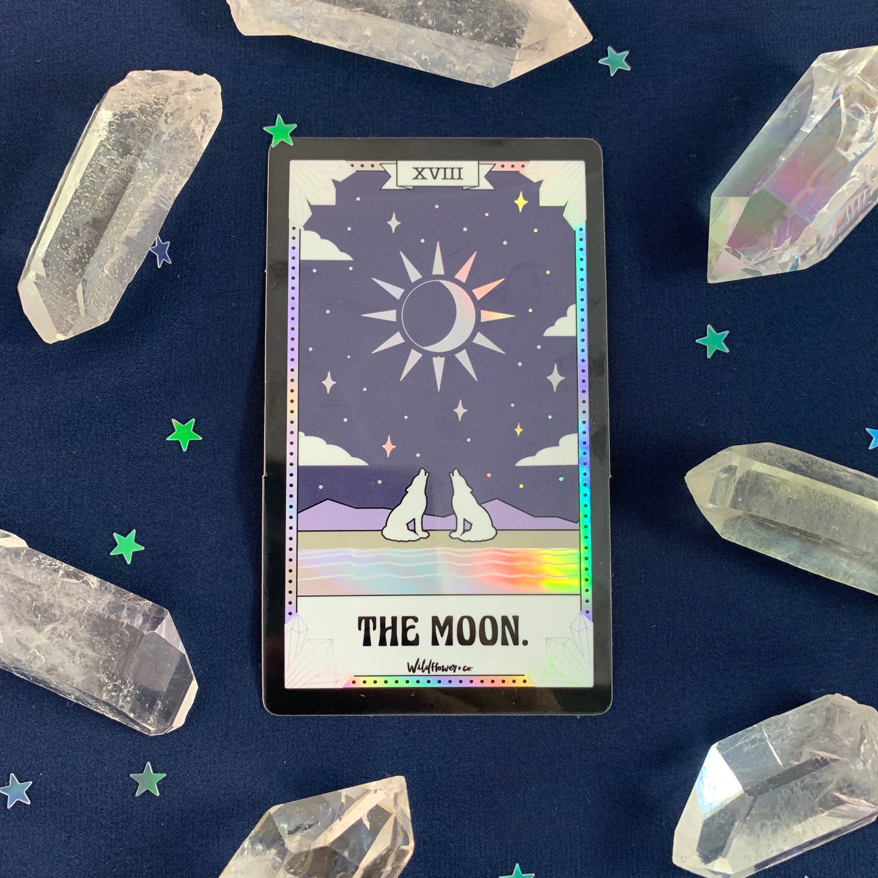 Wildflower + Co. - Vendita all'ingrosso Adesivo - Tarocchi Adesivo Lovers Luna Sole Giustizia Forza Imperatrice7