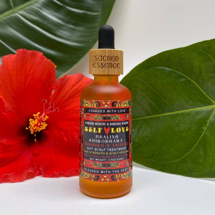 HIBISCUS & TSUBAKI - Hair & Scalp Hot Treatment To Grow Hair for wholesale by The Sacred Essence