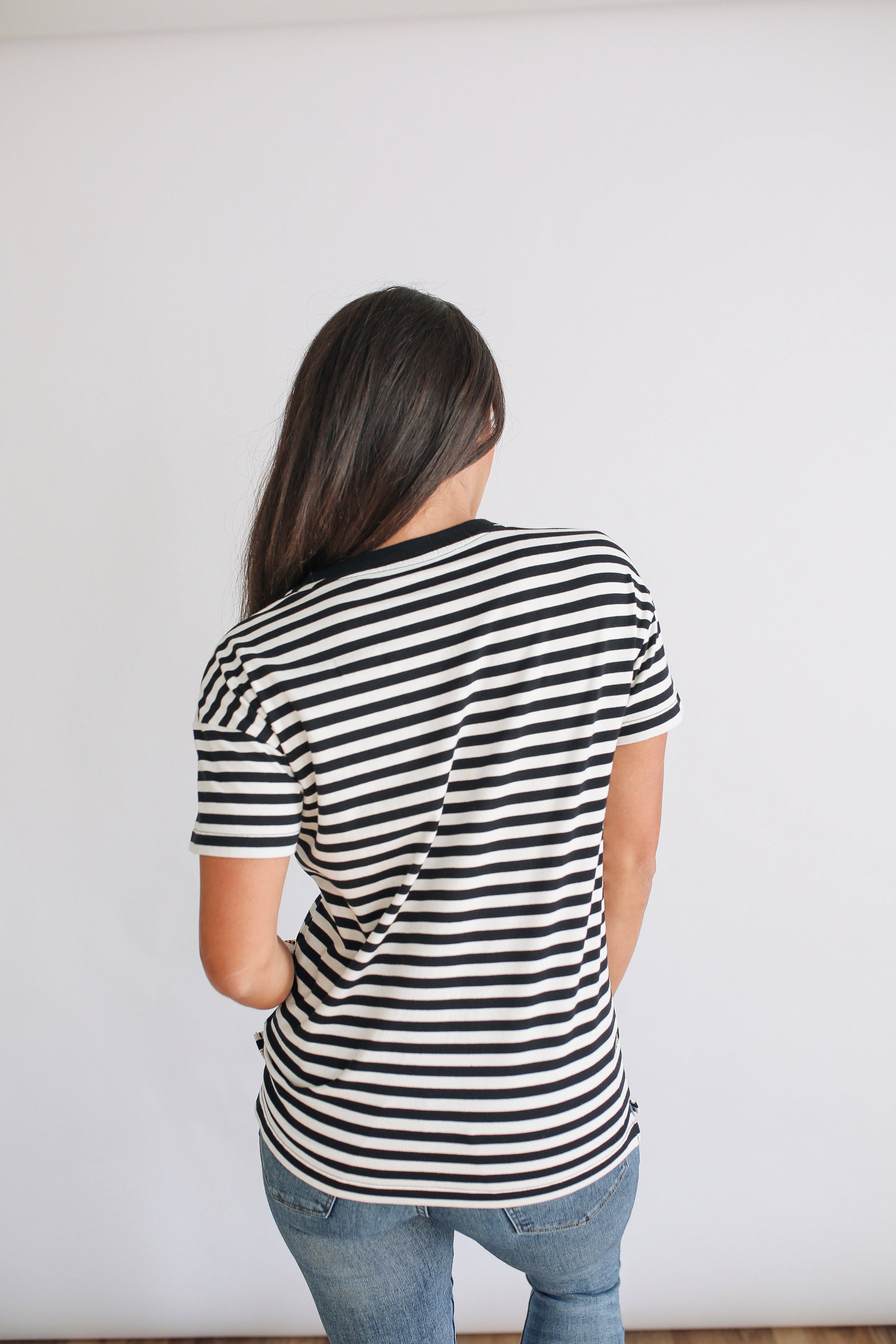 Movemama Apparel - Wholesale Nursing Top - Maternity - V-Neck Full Zip Breastfeeding Tee4