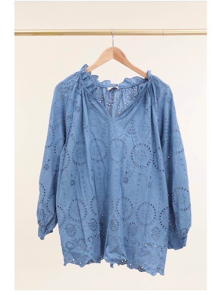 LÉA & LUC - Wholesale Blouse - Women's - 100% Cotton Blouse REF. 1216825