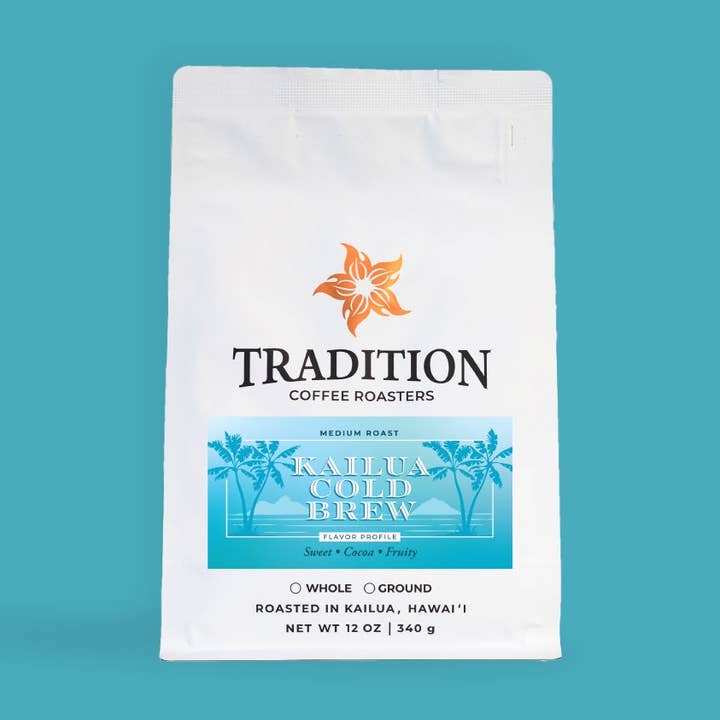 Kailua Cold Brew for wholesale by Tradition Coffee Roasters