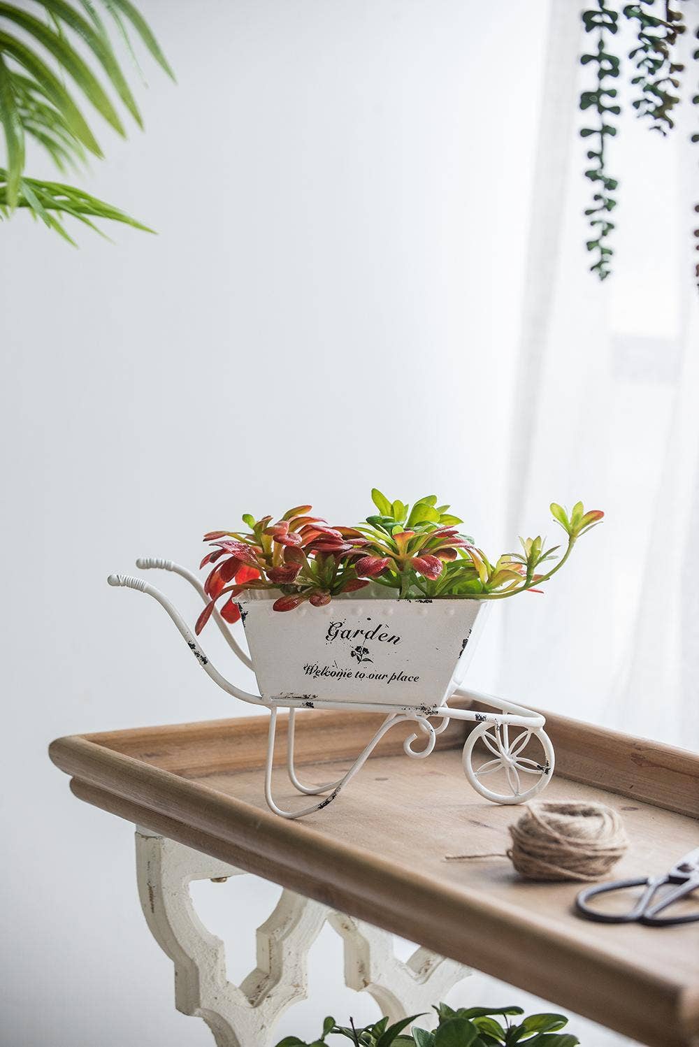 A&B Home Group Inc. – suporte de vaso por atacado – Carrinho de Mão Vaso4