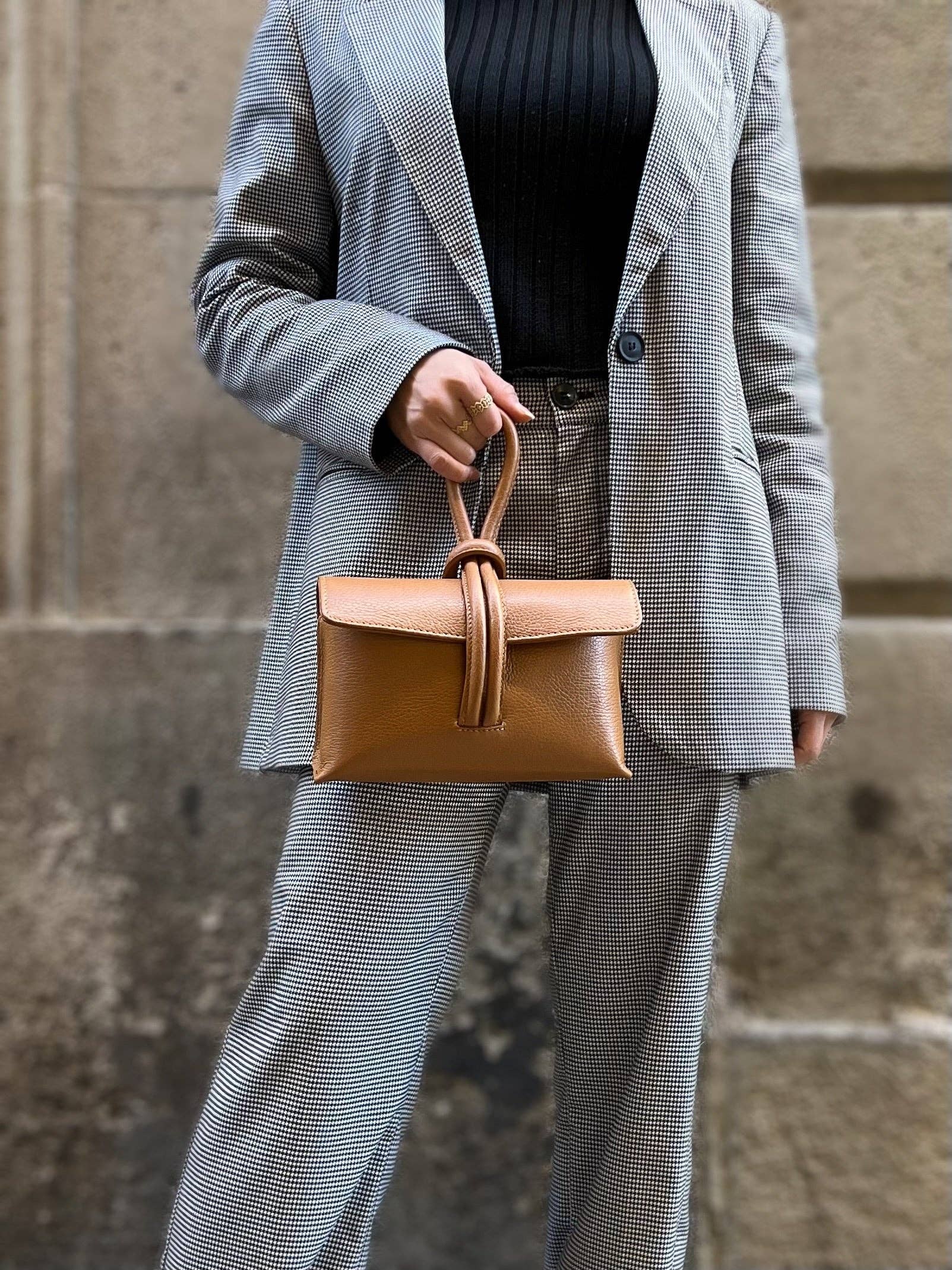 Cassette Barcelona - Wholesale Top Handle Bag - Women's - Cassette - Shibuya Bag Black8