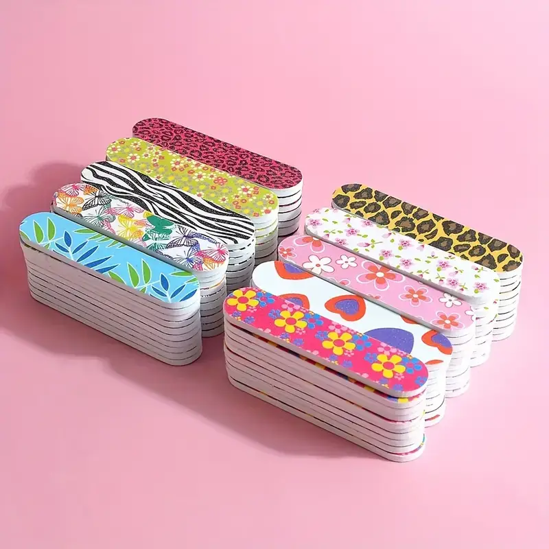 Magnifique Hearts - Wholesale Nail File - Colorful Printed Double-Sided Nail Files - Manicure/Pedicure1