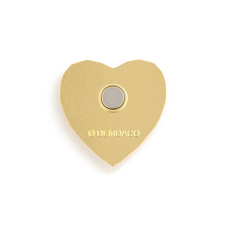 DEMDACO - Wholesale Picture Frame - Gold Heart Magnetic Frame Charm - 1.5in2