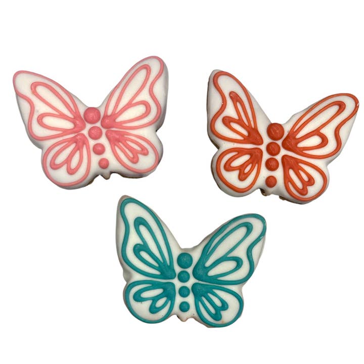 Paws Gourmet Bakery Spring Butterflies Dog Treats for wholesale by Paws Gourmet Bakery