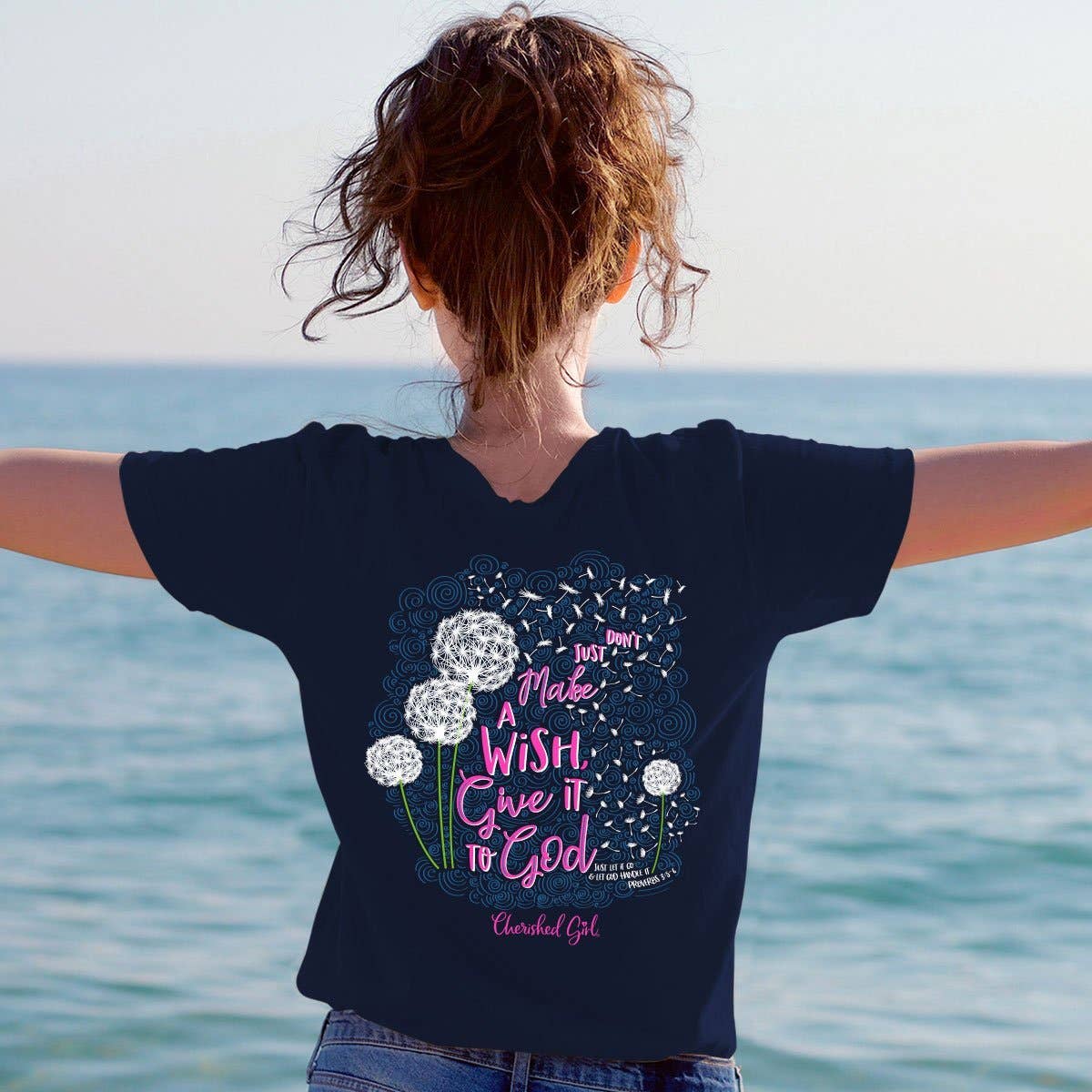 Wholesale Cherished Girl Womens T-Shirt Dandelion for your store - Faire