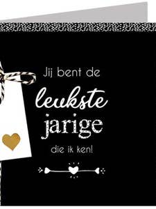 Happy Wishes Greeting Card - Box 113 for wholesale by POSkaart | De Groot Design