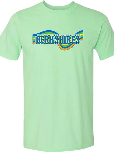 T-shirt Berkshires retrò (blu) - (taglia S-2XL, 1-99 ct.) per la vendita all'ingrosso da parte di 413 Shirts