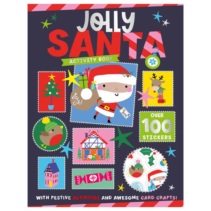 Jolly Santa Activity Book for wholesale by Make Believe Ideas