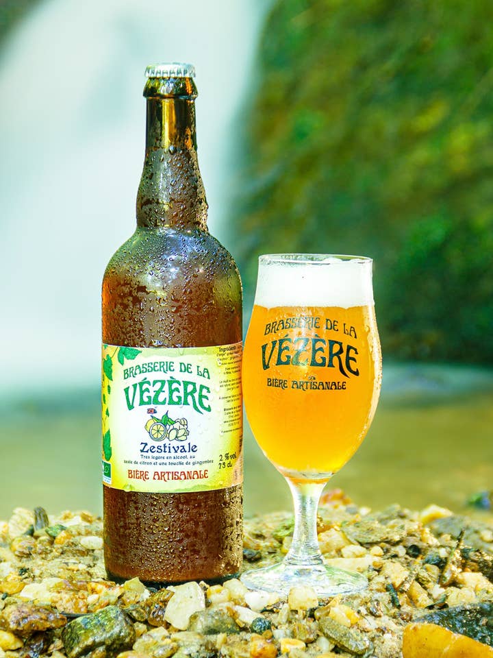Zestivale 2° 33cL BIO - Bière artisanale pour la vente par Brasserie de la Vézère