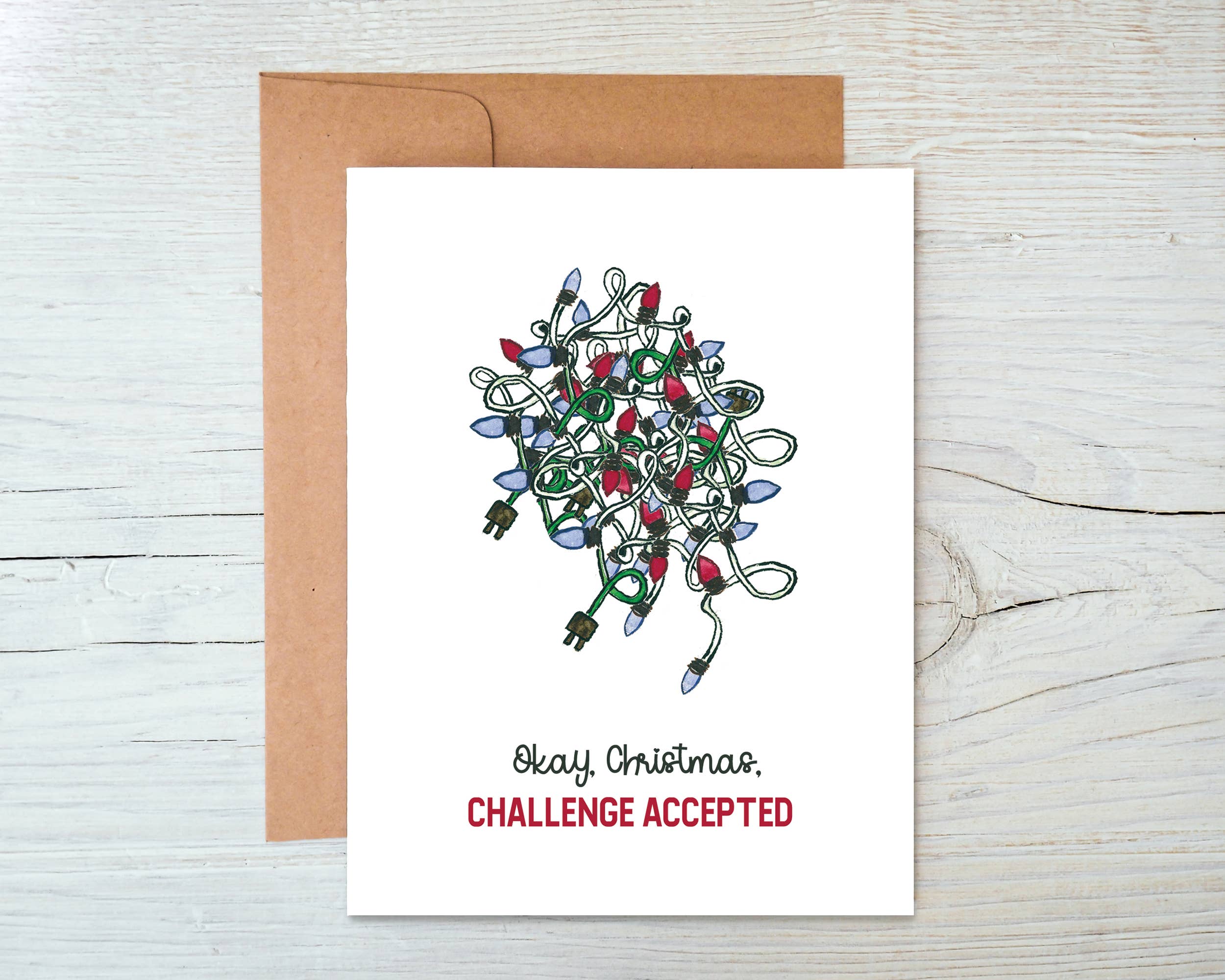 ColorOnTheCrib Inc. - Wholesale Kerstkaartje - Grappige kerstkaart, Vrolijke Kerstkaart, Kerstkaart1