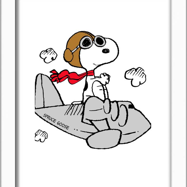 Framed Red Barron Print for wholesale by Port LBC