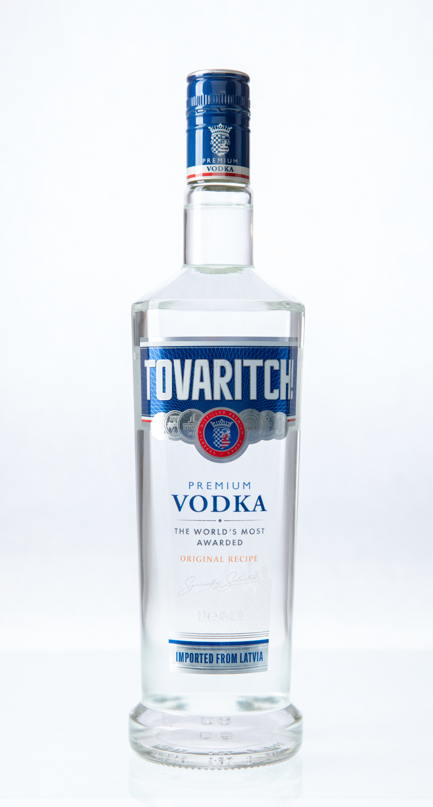 TOVARITCH PREMIUM VODKA - Wholesale Vodka - TOVARITCH PREMIUM VODKA, WORLD'S MOST AWARDED1