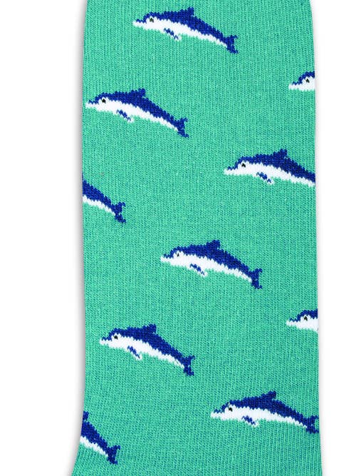 Pom de pin - Wholesale Socks - Unisex - Adult dolphin sock1
